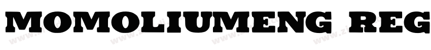 momoliumeng Regular字体转换